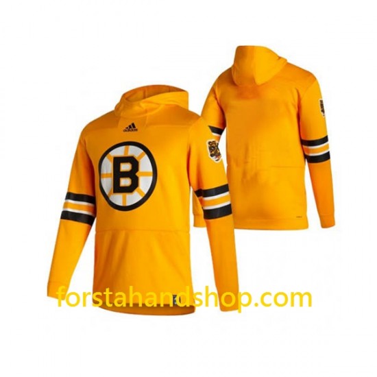 Boston Bruins Custom 2020-21 Reverse Retro Gul Huvtröjor