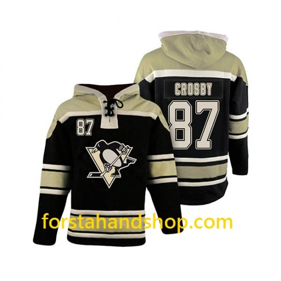 Pittsburgh Penguins Sidney Crosby 87 Svart Huvtröjor Sweatshirts