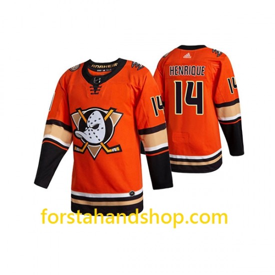 Anaheim Ducks Tröjor Adam Henrique 14 Adidas 2019-20 Orange Authentic