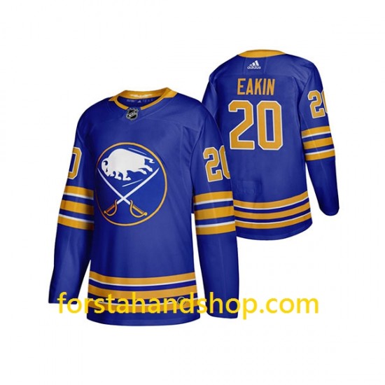 Buffalo Sabres Tröjor Cody Eakin 20 Adidas 2020-2021 Royal Authentic