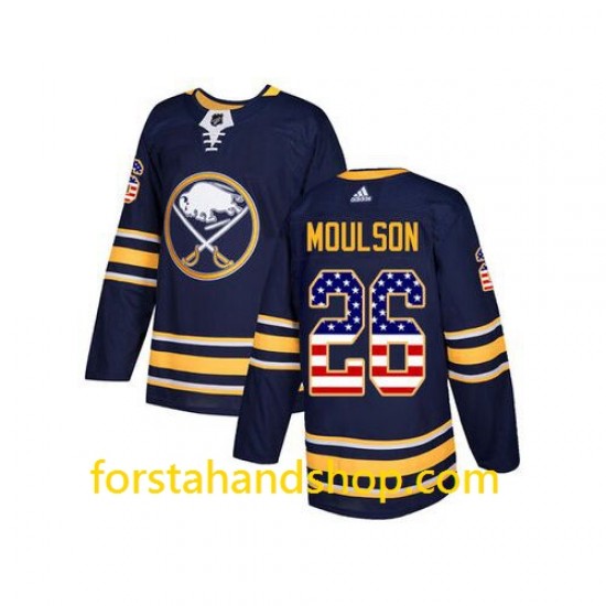 Buffalo Sabres Tröjor Matt Moulson 26 Adidas USA Flag Authentic