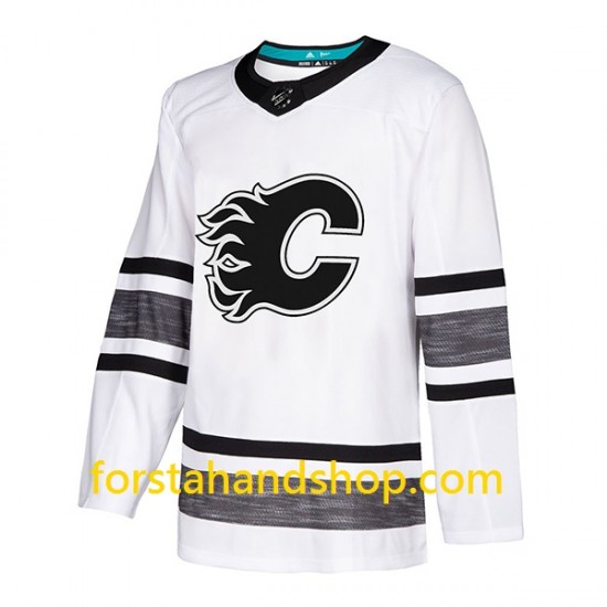 Calgary Flames Tröjor Blank Adidas 2019 All-Star Vit Authentic