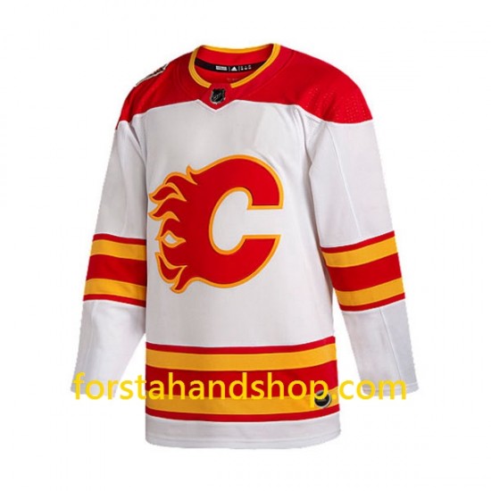 Calgary Flames Tröjor Blank Adidas 2019 Heritage Classic Vit Authentic