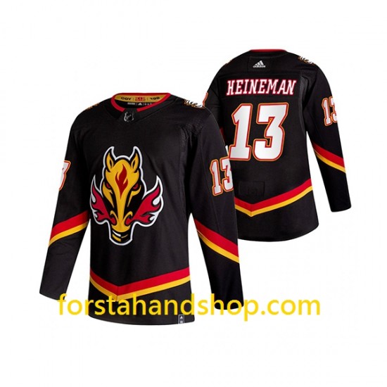 Calgary Flames Tröjor Emil Heineman 13 Adidas 2021 Reverse Retro Authentic