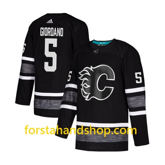 Calgary Flames Tröjor Mark Giordano 5 Adidas 2019 All-Star Svart Authentic