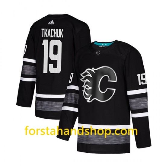 Calgary Flames Tröjor Matthew Tkachuk 19 Adidas 2019 All-Star Svart Authentic