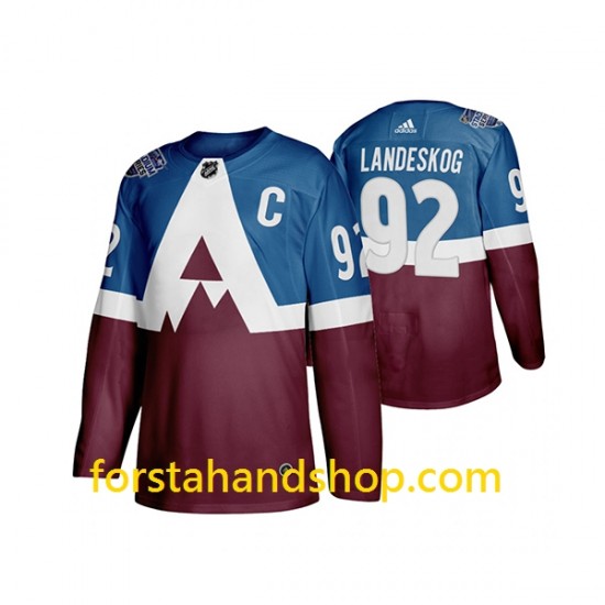 Colorado Avalanche Tröjor Gabriel Landeskog 92 Adidas 2020 Stadium Series Authentic