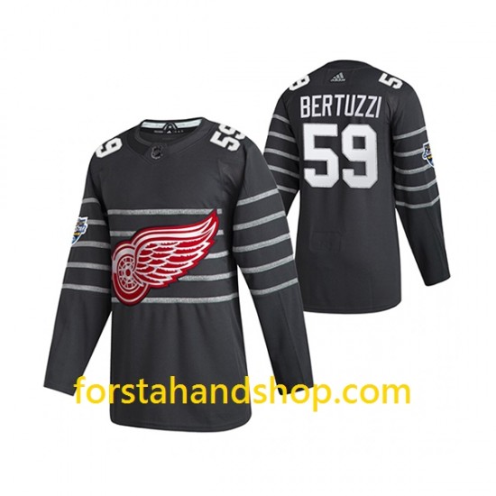 Detroit Red Wings Tröjor Tyler Bertuzzi 59 Adidas 2020 All-Star Grå Authentic