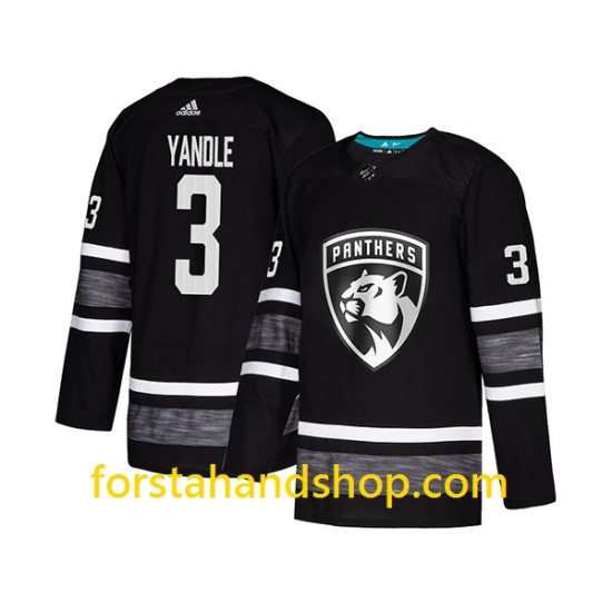 Florida Panthers Tröjor Keith Yandle 3 Adidas 2019 All-Star Svart Authentic