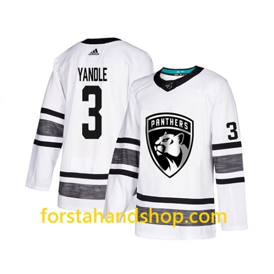 Florida Panthers Tröjor Keith Yandle 3 Adidas 2019 All-Star Vit Authentic