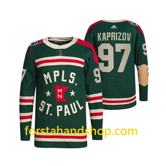 Minnesota Wild Tröjor Kirill Kaprizov 97 2022 Winter Classic Authentic