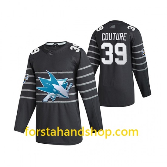 San Jose Sharks Tröjor Logan Couture 39 Adidas 2020 All-Star Grå Authentic