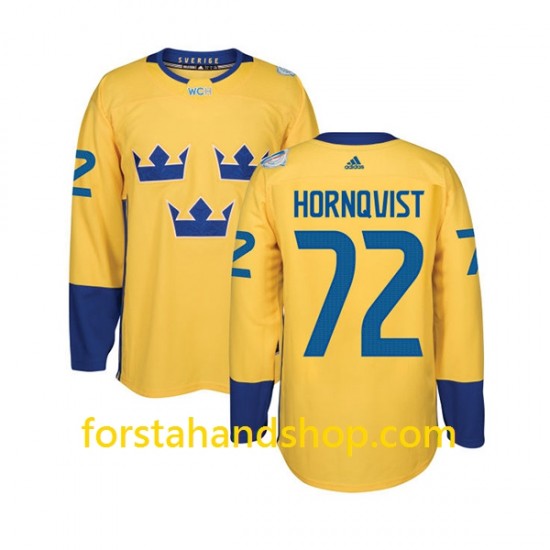 Sverige Tröjor Patric Hornqvist 72 WCH2016 Gul Authentic