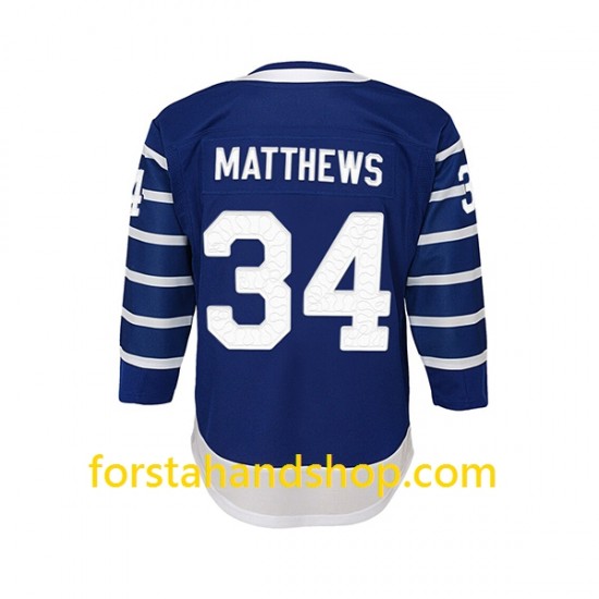 Toronto Maple Leafs Tröjor Toronto Arenas Auston Matthews 34 Blue Vintage Authentic