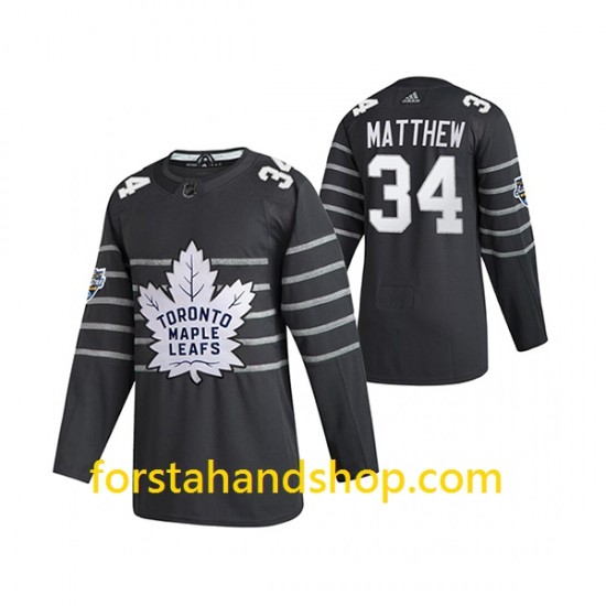 Tröjor oronto Maple Leafs Auston Matthews 34 Adidas 2020 All-Star Grå Authentic